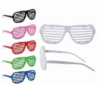 SHUTTER SHADES BRILLER - MIX FARVER (27 stk.)