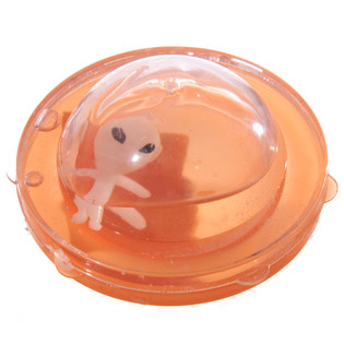 UFO-slim med alien (12 stk.)