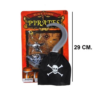 PIRATS&AElig;T - BLACK STORM (6 stk.)