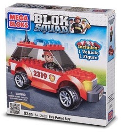 MEGABLOKS BLOK SQUAD BRAND-SUV - 2432 (2 stk.)