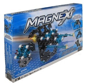 MEGABLOKS MAGNEXT SPACE MISSION JET - 29332 Magnetleget&oslash;j