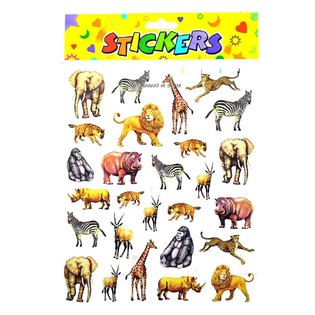 Sjove Klistermærker (48 stk.) - Stickers til Børn