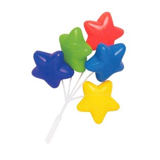 CUPCAKE PINDE - KLYNGE AF STJERNEBALLONER (14 stk.)