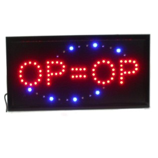 LED Reklameskilt - OPH&Oslash;RSUDSALG
