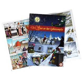 TEGNESERIE "SINTERKLAAS OG CYBERKOMPLOTTET" (12 stk.)