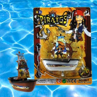 LILLE PIRATSKIB (12 stk.)