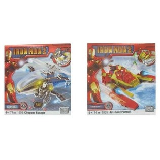 MEGABLOKS Iron Man 2 Køretøj og Figur