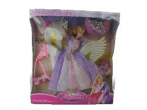 Prinsesse & Pegasus Legetøjssæt med Tilbehør