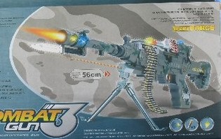 Combat Leget&oslash;jsmaskingev&aelig;r - 56 cm