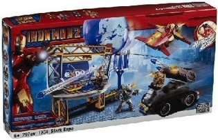 MEGABLOKS IRON MAN 2 STARK EXPO LEGES&AElig;T