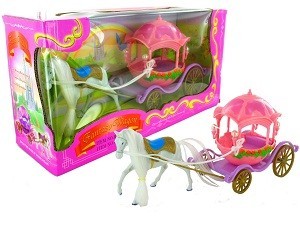 Hest og Kareth Leget&oslash;j "Fantasy Wagon"