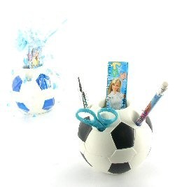 Fodbold Penneholder inkl. Blyanter osv. (12 stk.)