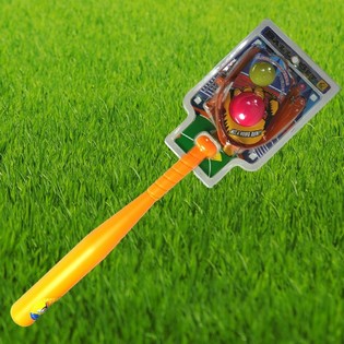 Baseballbat med bold og handske (6 stk.)