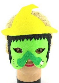 HEKSEMASKER AF SKUM (12 stk.)