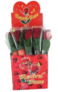 ROSE MED PERSONLIG BESKED (20 stk.)