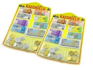 LEGET&Oslash;JSPENGE SEDLER (12 stk.)