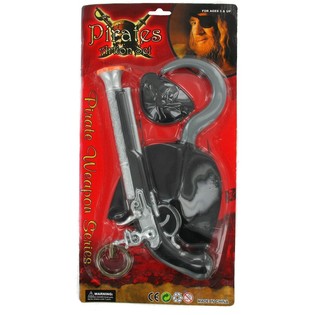 Pirats&aelig;t p&aring; Kort - Pirate Weapons (6 stk.)