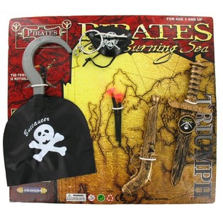 Pirat S&aelig;t - Burning Sea (6 stk.)
