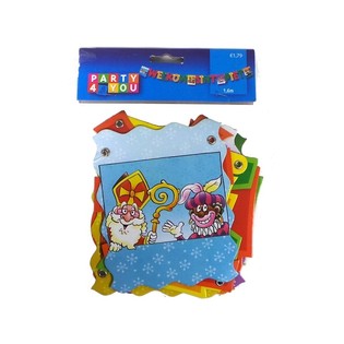 Sinterklaas Guirlander 160 cm (6 stk.) - Hollandske Skt. Nikolaus Dekorationer