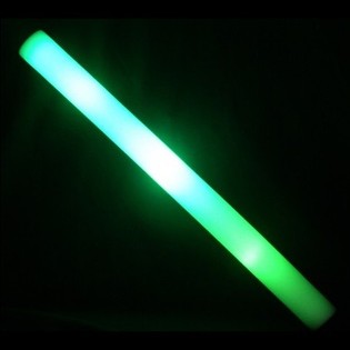 LED Skumstav Party-lys - Gr&oslash;n - 45 cm (17 stk.)