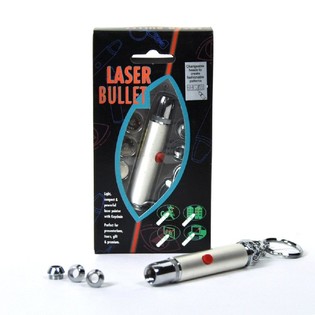 Luksus n&oslash;glering med laserpointer (10 stk.)