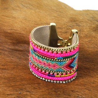 Luksus Armbånd Fuchsia (1 stk.)