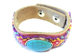 Luksus Lyser&oslash;dt Ibiza-armb&aring;nd (1 stk.)