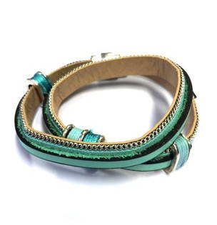 Luksus Armb&aring;nd Turkis Ibiza-stil (1 stk.)