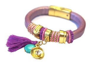 Ibiza Armb&aring;nd Lilla (1 stk)