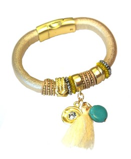 Ibiza Armb&aring;nd Taupe (1 stk.)