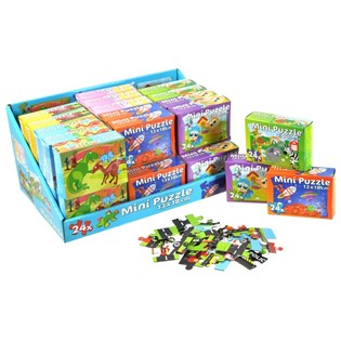 ***SUPERBILLIGT*** SJOVE PUSLESPIL I DISPLAY (36 stk.)