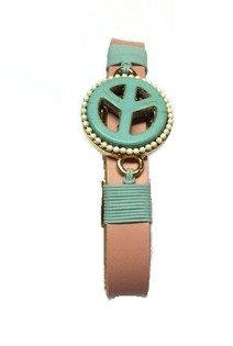 Ibiza Armb&aring;nd Lyser&oslash;d Peace (1 stk.)