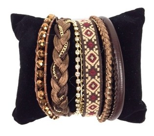 Ibiza Look Armb&aring;nd Brunt (1 stk)