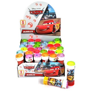 DISNEY CARS S&AElig;BEBOBLER I DISPLAY (36 stk.)