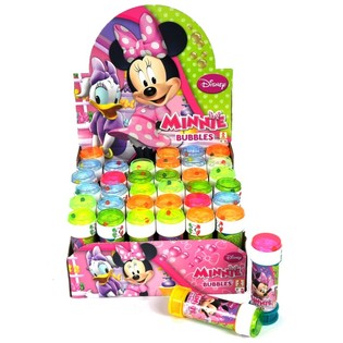 DISNEY MINNIE MOUSE S&AElig;BEBOBLER I DISPLAY (36 stk.)