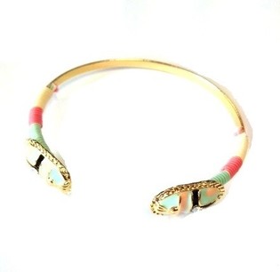 Ibiza Armb&aring;nd Lyser&oslash;d Tyrkis (1 stk.)