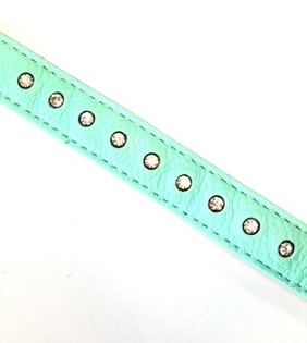 Turkis Armbånd med Strass (1 stk.)