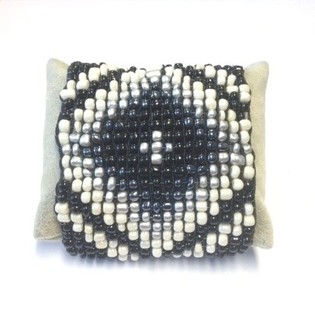 Aztec Armbånd Sort/Creme (1 stk)