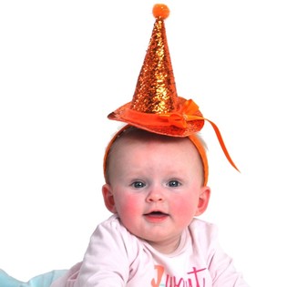 Diadem med Orange Hat (12 stk.)