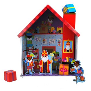 Byg dit eget 3D Sankt Nikolaus-hus (2 stk.)