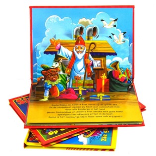 SINTERKLAAS POP-UP B&Oslash;GER (12 stk.)