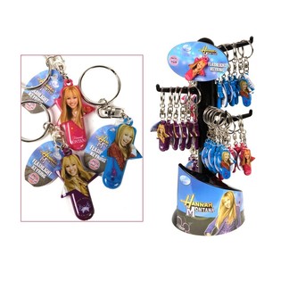 HANNAH MONTANA Lysende N&oslash;glering p&aring; Display (36 stk.)