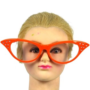 STORE ORANGE FESTBRILLER (12 stk.)