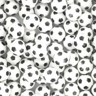 HOPPEBOLD FODBOLD 3 CM (100 stk.)