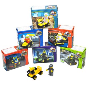 BRICKS Byggeklodser Leget&oslash;jsbiler (9 dele)