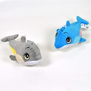 Plys delfin 20 cm (6 stk.)