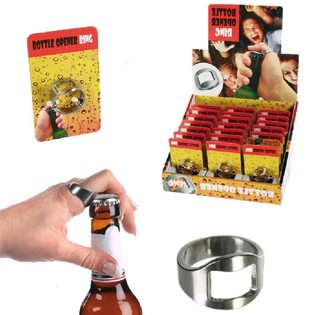 &Oslash;l&aring;bner Ring i Display (24 stk.)