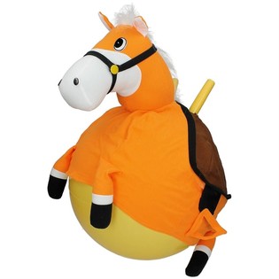 Jolly Jumper Heste-Hoppebold - Orange (45 cm)
