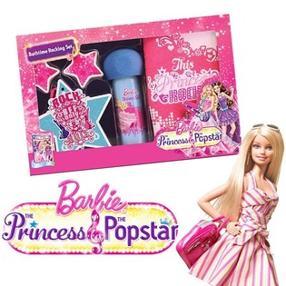 BARBIE PRINCESS & POPSTAR BADES&AElig;T (6 stk.)