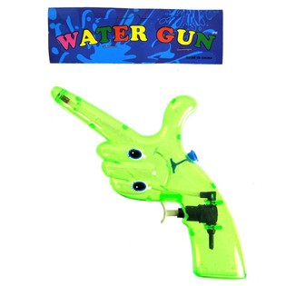 Vandpistol h&aring;nd gr&oslash;n 22 cm (12 stk.)